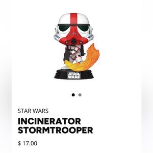 Incinerator Stormtrooper Funko Pop